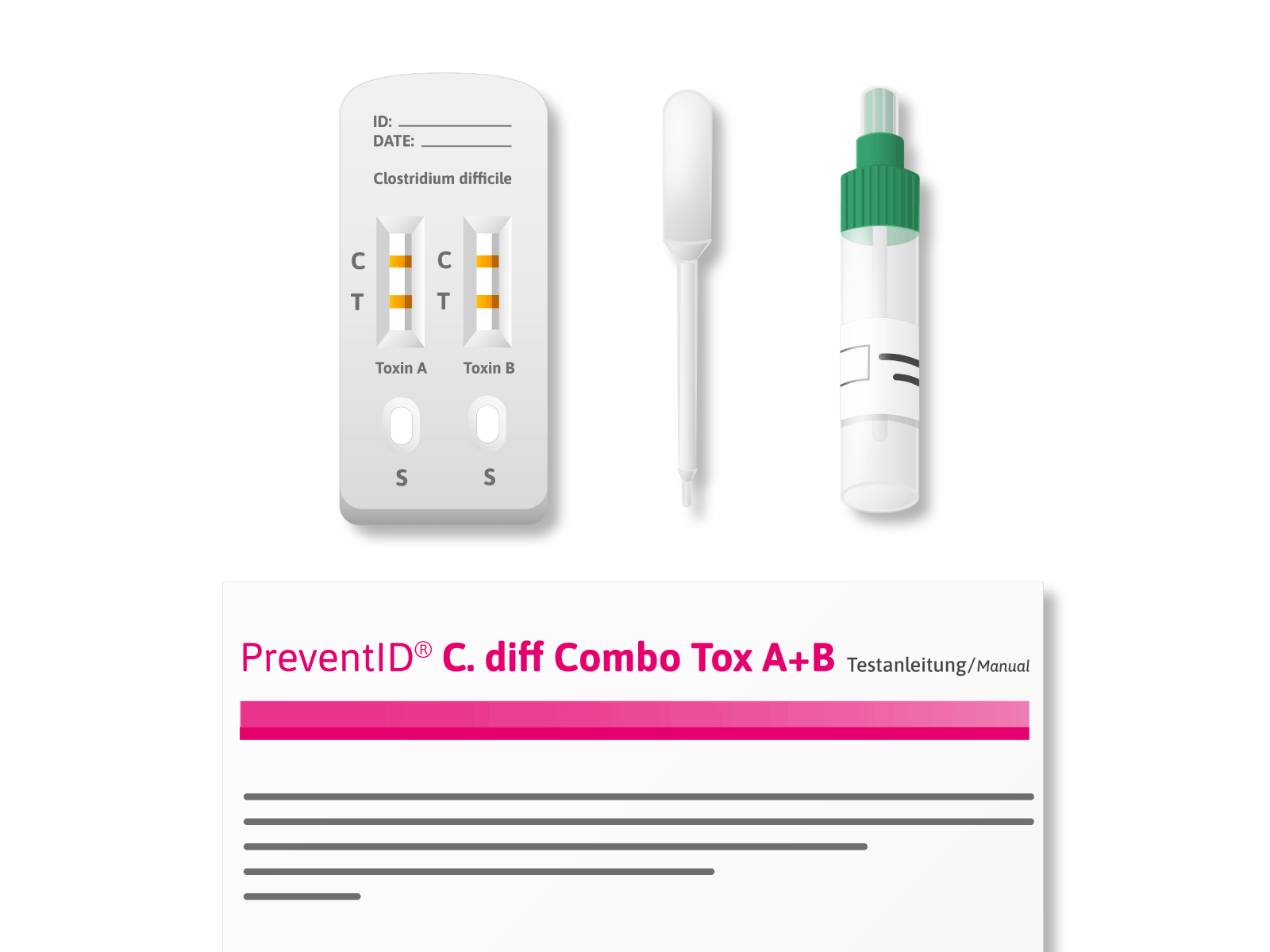 PreventID® C. diff Combo Tox A+B